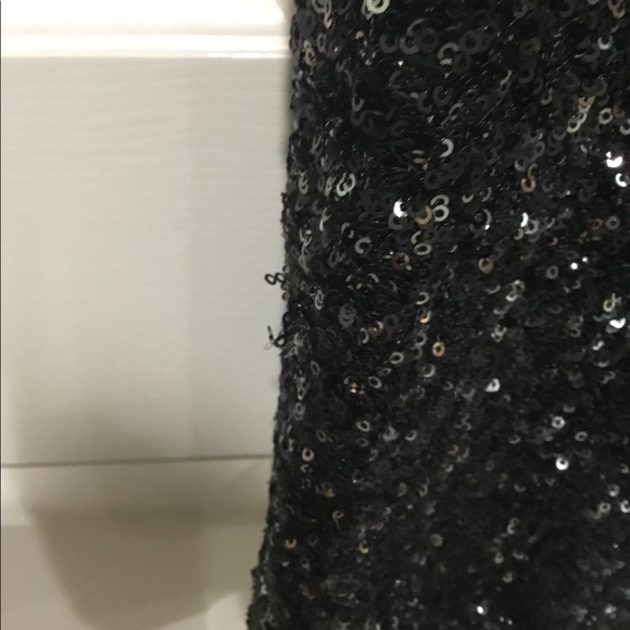 Dress the Population Black Sequin Midi Dress - Picture 6 of 6